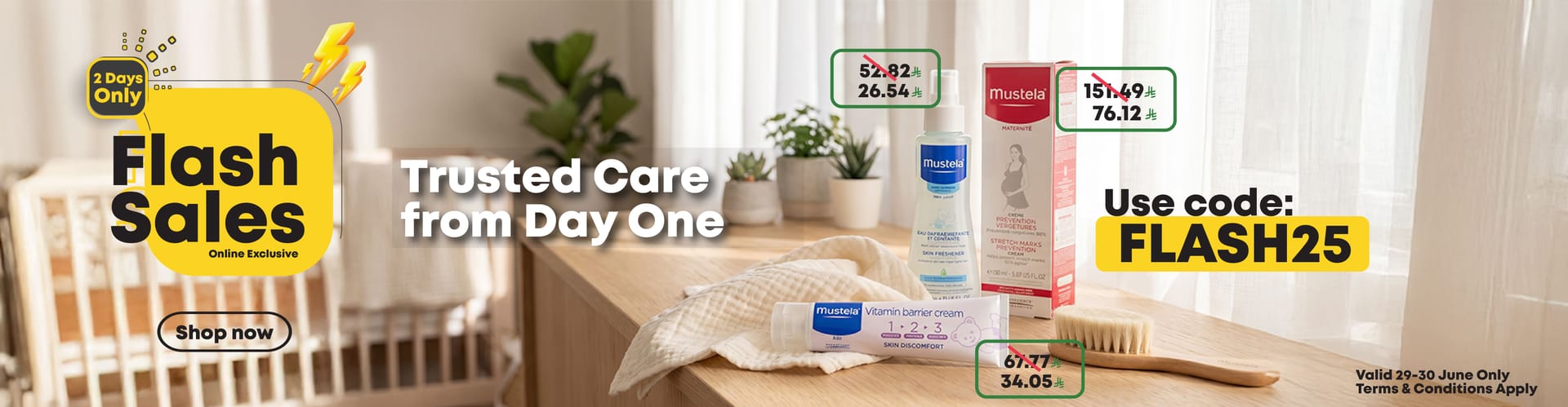 flash sale 25% 