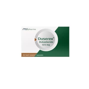 DUSEREX 0.5 MG 30 CAPSULES