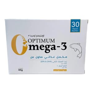 أوبتيمم أوميجا-3 30 كبسولة
