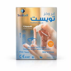 شرائط سكر لقياس السكر 100 شريط