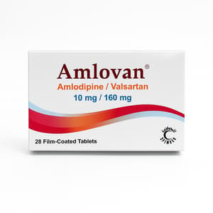 AMLOVAN 10 / 160 MG 28 TABLETS
