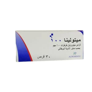 METOLINA 100 MG 30 TABLETS