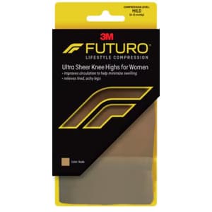 FUTURO 71014EN KNEE HIGH STOCKINGS FOR WOMEN SIZE (M)