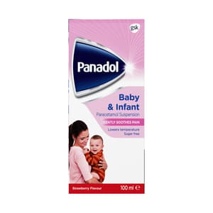 PANADOL BABY & INFANT SUSPENSION 120 MG / 5ML 100 ML SYRUP