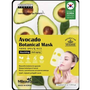 MBEAUTY FACE MASK AVOCADO 1 PIECE