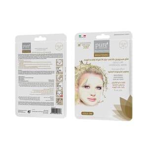 PUREBEAUTY FACE MASK GOLD 24K HYDROGEL 1 PIECE