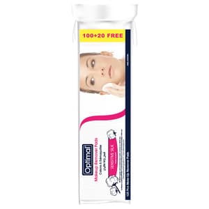 OPTIMAL MAKE-UP REMOVER PADS PROMO PACK 100+20 FREE