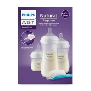 AVENT NATURAL 3.0 FEEDING NEWBORN SET 3 BOTTLES