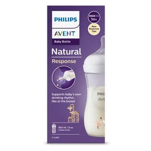 AVENT NATURAL FEEDING BOTTLE GREEN 260ML