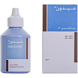 ميد ون بيروكسيد الهيدروجين 3% محلول 60 ملل