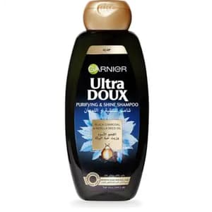 GARNIER ULTRA DOUX BLACK CHARCOAL SHAMPOO 200 ML