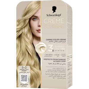 CREME SUPREME FULL KIT 9-0 NATURAL LIGHT BLONDE