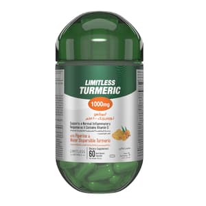 LIMITLESS TURMERIC 60 CAPSULES