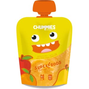 CHUMMIES MASHED FRUITS WITH APPLE, MANGO, ORANGE & QUINOA