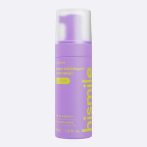 HISMILE FOAM MOUTHWASH GRAPE BUBBLEGUM 45ML