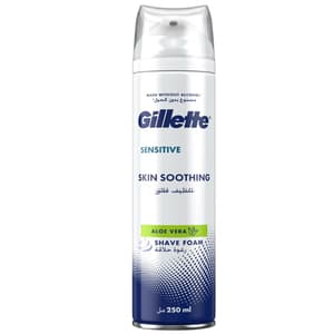 GILLETTE SENSITIVE FOAM SOOTHING 200 ML