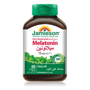 JAMIESON MELATONIN 10 MG 60 SUBLINGUAL TABLETS