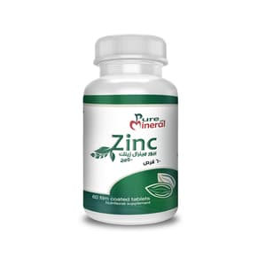 بيور مينرال زنك 60 قرص