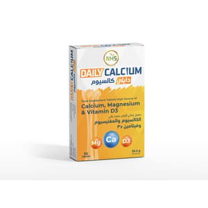 NHS DAILY CALCIUM 30 TABLETS