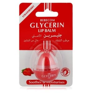 BEBECOM GLYCERIN STRAWBERRY LIP BALM 10 GM