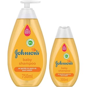JOHNSON BABY SHMPOO 750 ML (OFFER 200ML FREE)