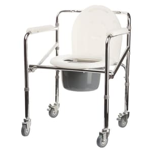 COMMODE CHAIR WITH WHEELS