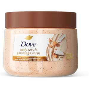 DOVE BODY SCRUB BROWN SUGAR, COCONUT BUTTER 425 G