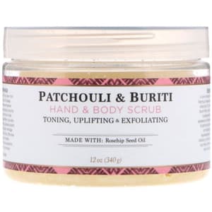 NUBIAN HERITAGE HAND, BODY SCRUB - PATCHOULI, BURITI 340 G