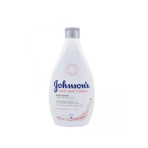 JOHNSON AND JOHNSON ANTI-BACTERIAL ALMOND BLOSSOM BODY WASH 400 ML