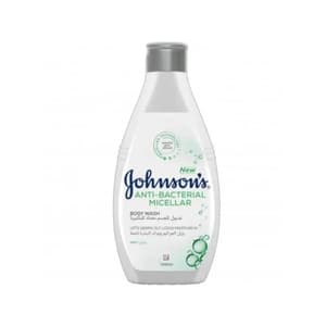 JOHNSON ANTI-BACTERIAL MICELLAR BODY WASH MINT 400 ML