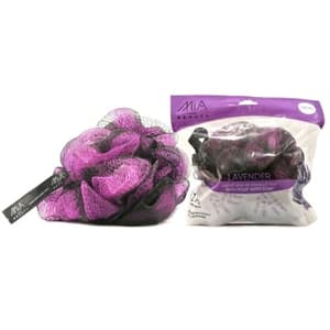 MIA BATH POUF WITH SOAP LAVENDER