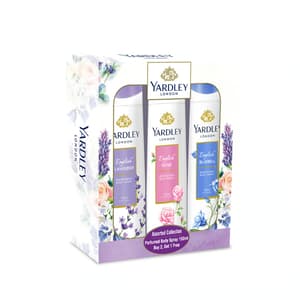 YARDLEY BODY SPRAY FLORAL ASSORTED 3 X 150 ML