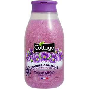 COTTAGE EXFOLIATING SHOWER GEL VIOLET SUGAR 250 ML