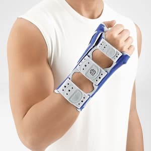 BAUERFEIND MANURHIZOLOC IMMOBILIZING RIGHT WRIST BRACE WITH THUMB SPLINT SIZE  2