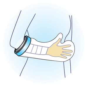 ADV AQUAGUARD CAST BANDAGE PROTECTOR HAND WRIST