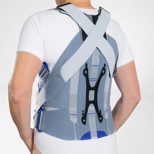 بورفايند سوفتيك دورسو حزام طويل مقوّم للظهر مقاس 4