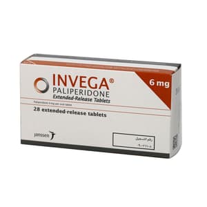 INVEGA 6 MG 28 TABLETS