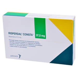 RISPERDAL CONSTA 37.5 MG PRE FILLED SYRINGE 1 INJECTION