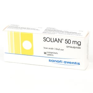SOLIAN 50 MG 30 TABLETS