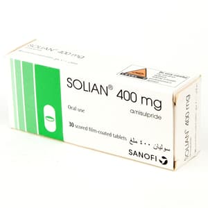 SOLIAN 400 MG 30 TABLETS