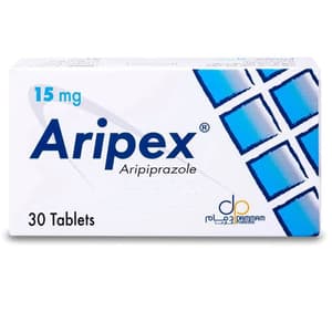 ARIPEX 15 MG 30 TABLETS