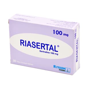 RIASERTAL 100 MG 30 TABLETS