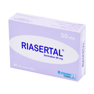رياسيرتال 50 ملجم 30 قرص