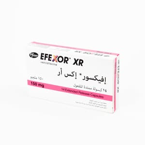 إفيكسور 150 ملجم 14 كبسولة