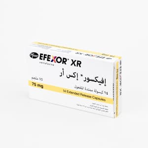 EFEXOR XR 75 MG 14 CAPSULES