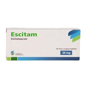 ESCITAM 20 MG 30 TABLETS