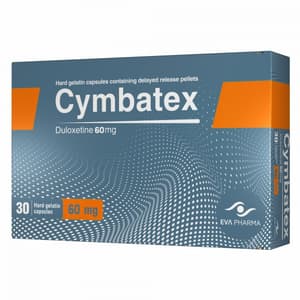 CYMBATEX 60 MG 30 CAPSULES