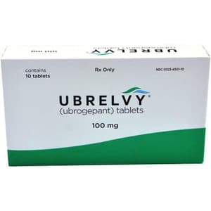 UBRELVY 100 MG 10 TABLETS