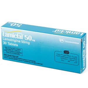 لاميكتال 50 ملجم 30 قرص