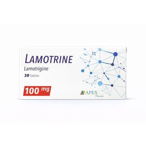 LAMOTRINE 100 MG 30 TABLETS